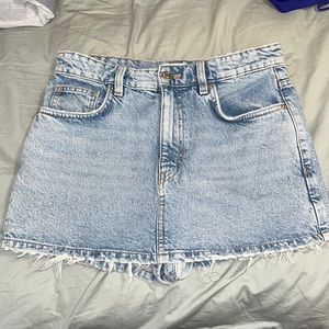 Zara Denim Skort